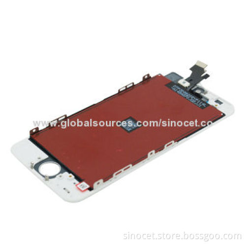 LCD with Digitizer Touchscreen Assembly Replacement for iPhone 5, Full Original